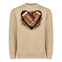 Mushroom heart football Heavyweight Sweatshirt - JahusDesignShop