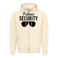 Sandshell princess security dad boyfriend husband pregnancy t shirt Zipper Hoodie - linhVisuals