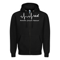Black red friday military remember everyone deployed heartbeat t shirt Zipper Hoodie - linhVisuals