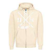 Sandshell vintage nashville retro nsh cross t shirt Zipper Hoodie - linhVisuals