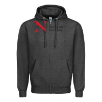 Charcoal Heather The the northeastern Zipper Hoodie - linhVisuals