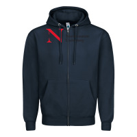 Navy The the northeastern Zipper Hoodie - linhVisuals