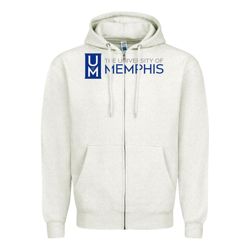 The University Of Memphis Zipper Hoodie by linhVisuals | Teevron