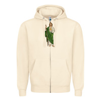 San Judas1 Zipper Hoodie | Teevron