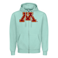 Seafoam The university of minnesota Zipper Hoodie - linhVisuals