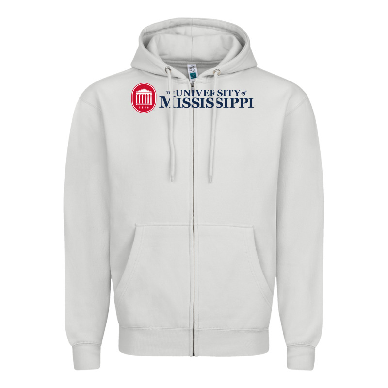 The University Of Mississippi Zipper Hoodie by linhVisuals | Teevron