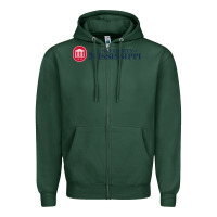 Sports Green The university of mississippi Zipper Hoodie - linhVisuals