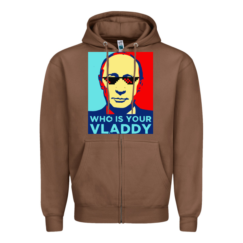 Who Is Your Vladdy Zipper Hoodie by linhVisuals | Teevron
