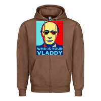 Chestnut who is your vladdy Zipper Hoodie - linhVisuals
