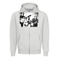 Dove Grey the munsters play it again Zipper Hoodie - linhVisuals