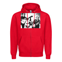 Red the munsters play it again Zipper Hoodie - linhVisuals