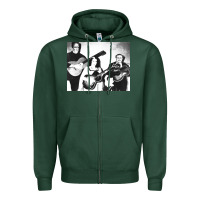 Sports Green the munsters play it again Zipper Hoodie - linhVisuals