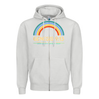 Dove Grey genesis 913 god's promise faithfully rainbow bible verse t shirt Zipper Hoodie - linhVisuals