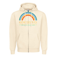 Sandshell genesis 913 god's promise faithfully rainbow bible verse t shirt Zipper Hoodie - linhVisuals