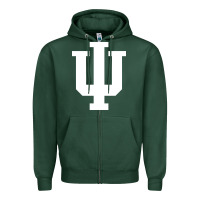 Indiana Hoosiers, Gear Zipper Hoodie | Teevron