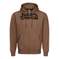 Chestnut suicidal tendencies Zipper Hoodie - linhVisuals