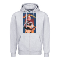 Heather Grey the buck owens collection Zipper Hoodie - linhVisuals