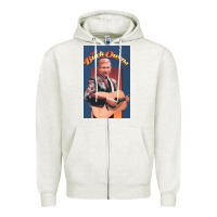 Oatmeal Heather the buck owens collection Zipper Hoodie - linhVisuals