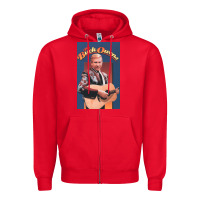 Red the buck owens collection Zipper Hoodie - linhVisuals