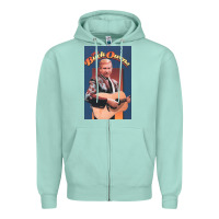 Seafoam the buck owens collection Zipper Hoodie - linhVisuals