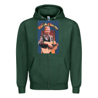 Sports Green the buck owens collection Zipper Hoodie - linhVisuals