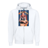 White the buck owens collection Zipper Hoodie - linhVisuals