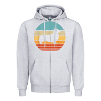Heather Grey corgi retro vintage 60s 70s sunset dog lovers men women t shirt Zipper Hoodie - linhVisuals