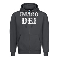 Smoke imago dei image of god christian t shirt reformed jesus Zipper Hoodie - linhVisuals