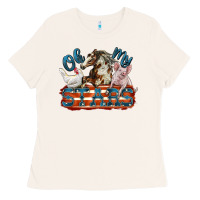 Bone Oh my stars farm animals Ladies Tee - FaDigitalArtStudio