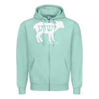 Seafoam isaiah 53 lamb yeshua jesus t shirt Zipper Hoodie - linhVisuals