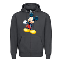 Smoke micke mouse Zipper Hoodie - linhVisuals