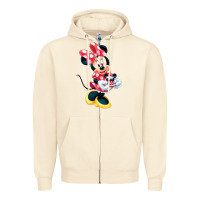 Sandshell minni mouse Zipper Hoodie - linhVisuals