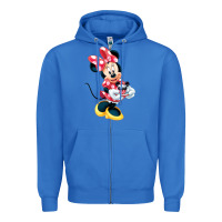 True Royal minni mouse Zipper Hoodie - linhVisuals