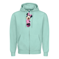 Minni Mouse Zipper Hoodie | Teevron