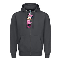 Smoke minni mouse Zipper Hoodie - linhVisuals