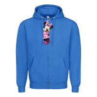 True Royal minni mouse Zipper Hoodie - linhVisuals