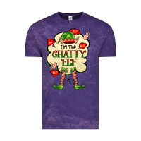 Cloud Purple im the chatty elf Vintage Tee - FaDigitalArtStudio