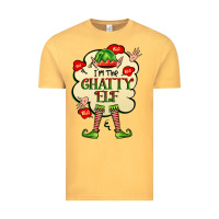 Vintage Mustard im the chatty elf Vintage Tee - FaDigitalArtStudio