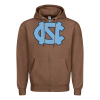 Chestnut north carolina Zipper Hoodie - linhVisuals