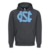 Smoke north carolina Zipper Hoodie - linhVisuals