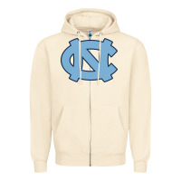 Sandshell north carolina Zipper Hoodie - linhVisuals