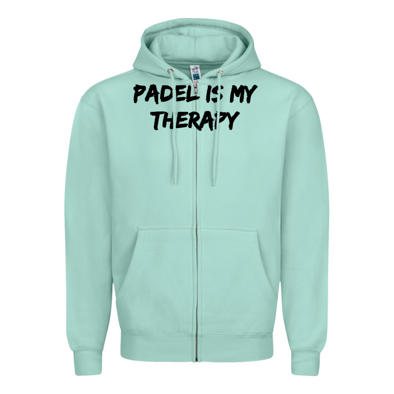 Padel Is My Therapy Zipper Hoodie by linhVisuals | Teevron