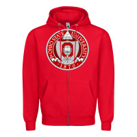 Red OSU, Columbus, university gear Zipper Hoodie - linhVisuals
