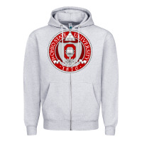 Heather Grey OSU, Columbus, university gear Zipper Hoodie - linhVisuals