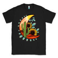 Black turquoise desert moon Classic Tee - Jasminsmagicworld