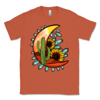 Copper turquoise desert moon Classic Tee - Jasminsmagicworld