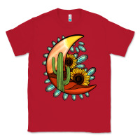 Red turquoise desert moon Classic Tee - Jasminsmagicworld