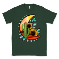 Sports Green turquoise desert moon Classic Tee - Jasminsmagicworld