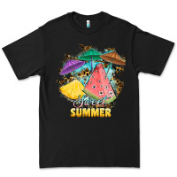 Black sweet summer watermelon pineapple fruits Premium Tee - RanaPortraitStore