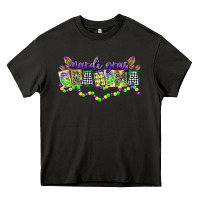 Asphalt mardi gras grandma Heavy Core Tee - CowGirlArtShop